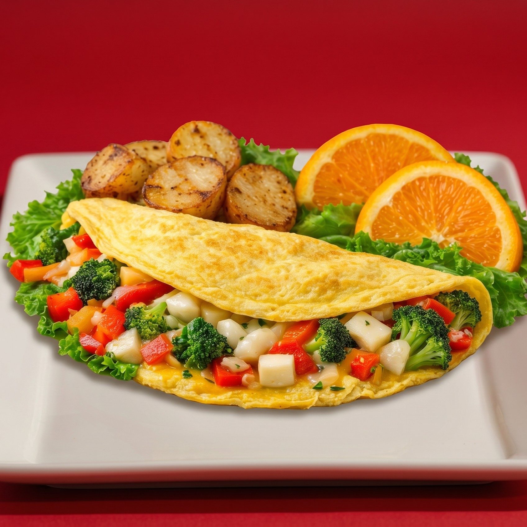 Vegetarian Omelette.