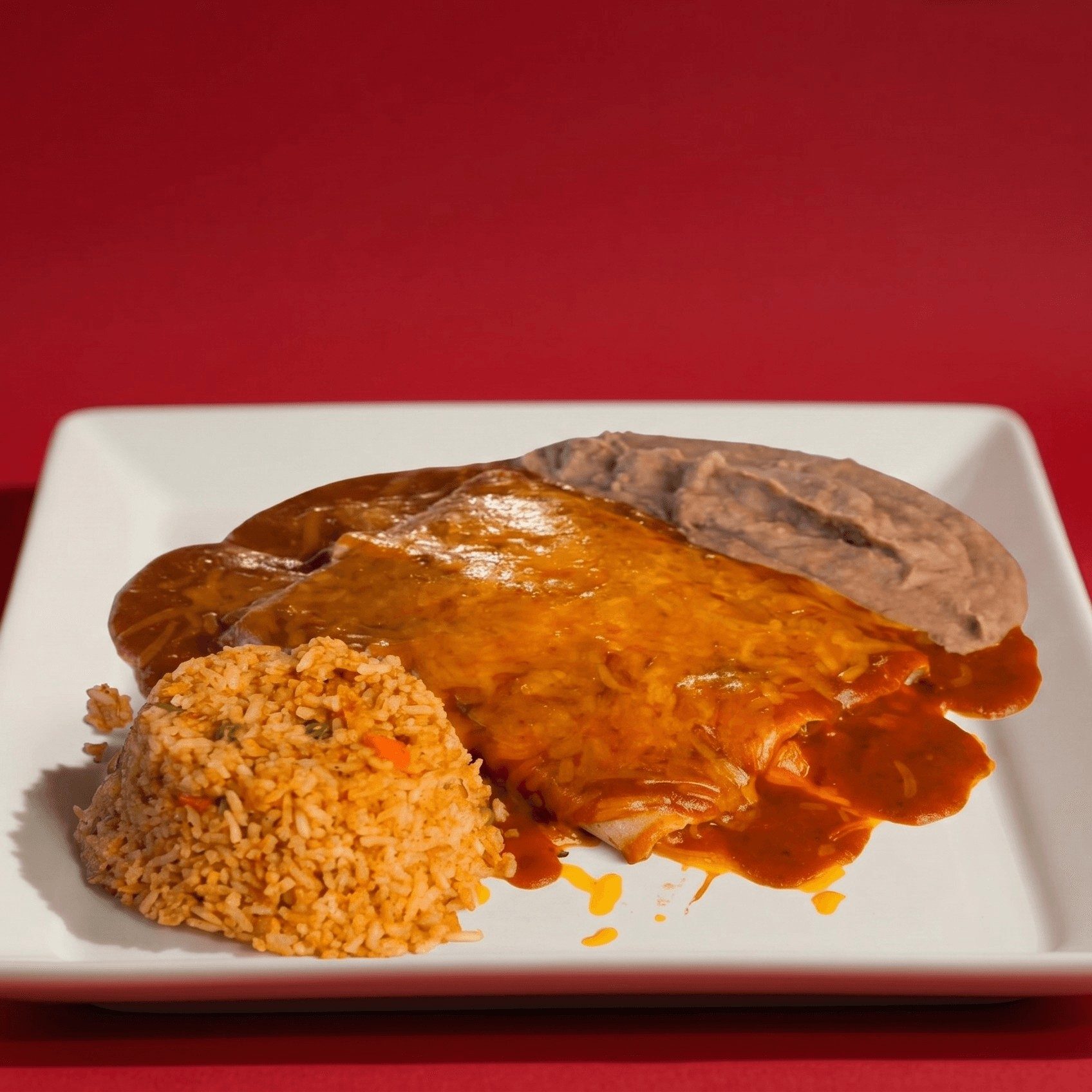 Enchiladas Rojas.