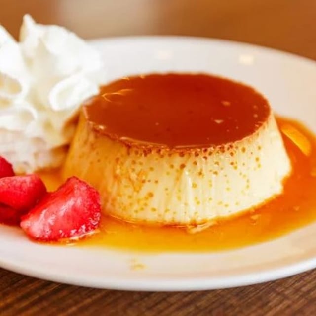 Homemade Flan.