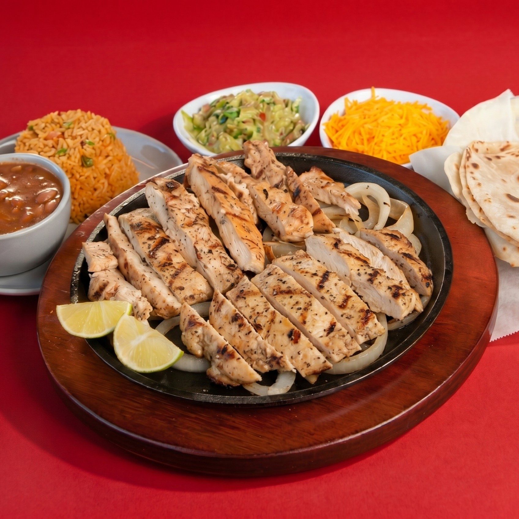 Chicken Fajitas for 1.