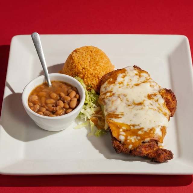 Milanesa de Pollo.
