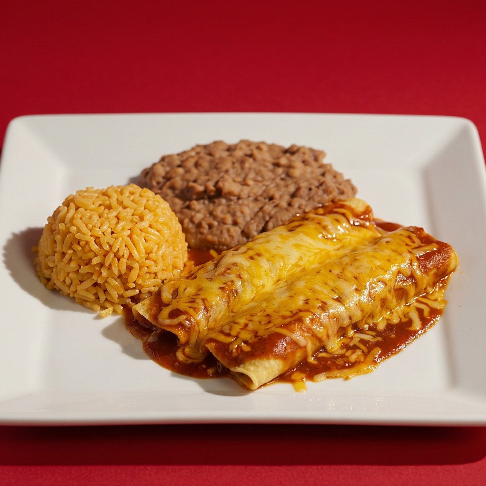 Kids Cheese Enchilada.