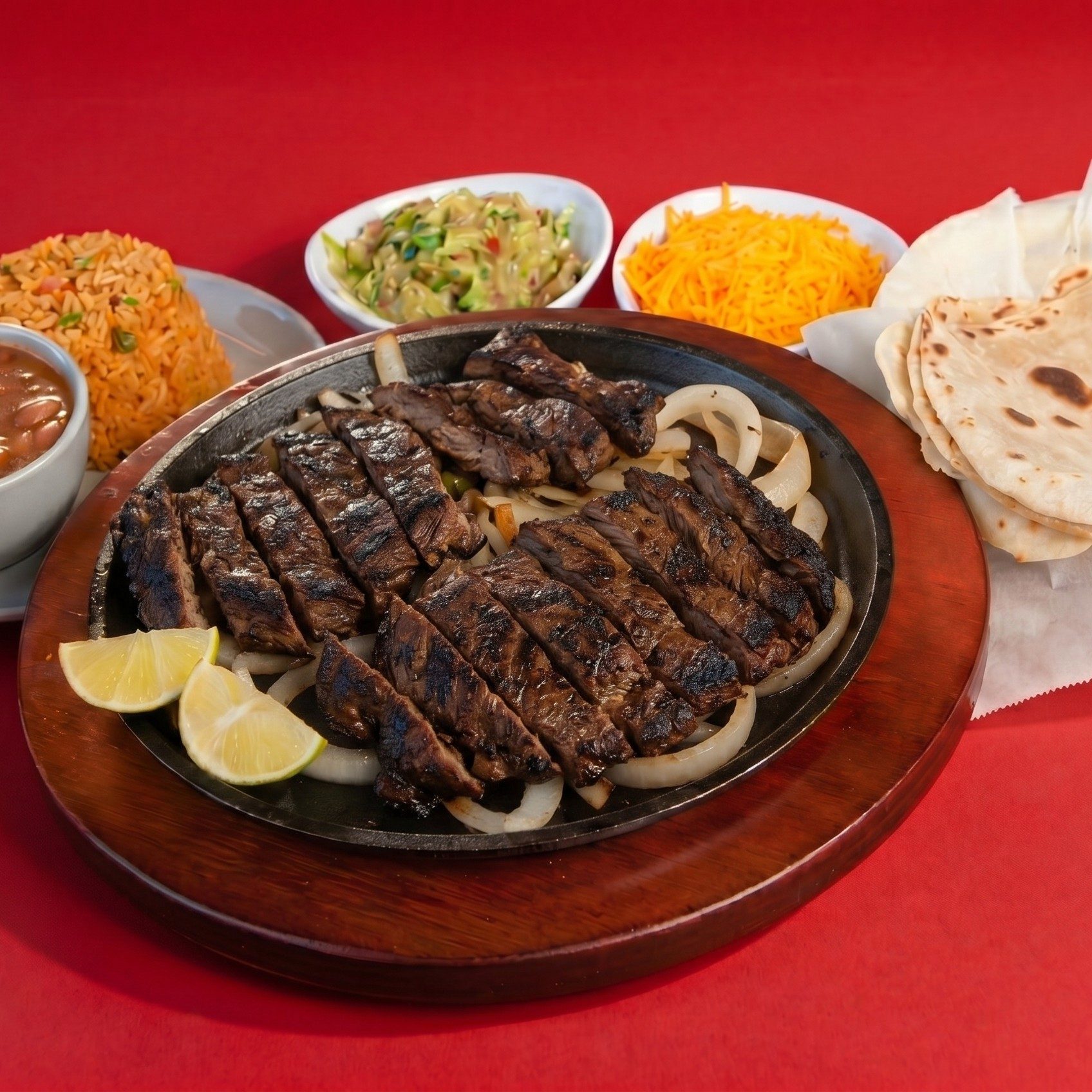 Beef Fajitas for 2.