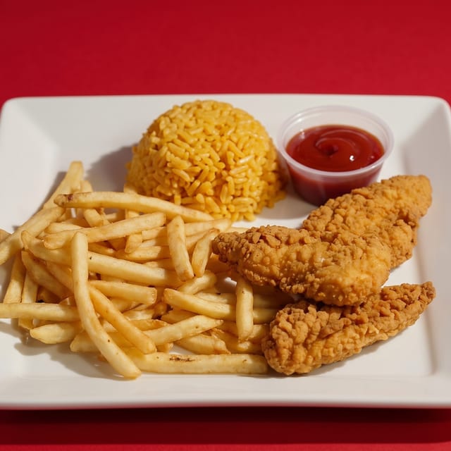 Kids Chicken Fingers.