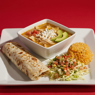 Sopa y Taco