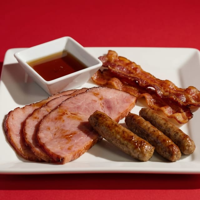 Ham, Bacon, Links.