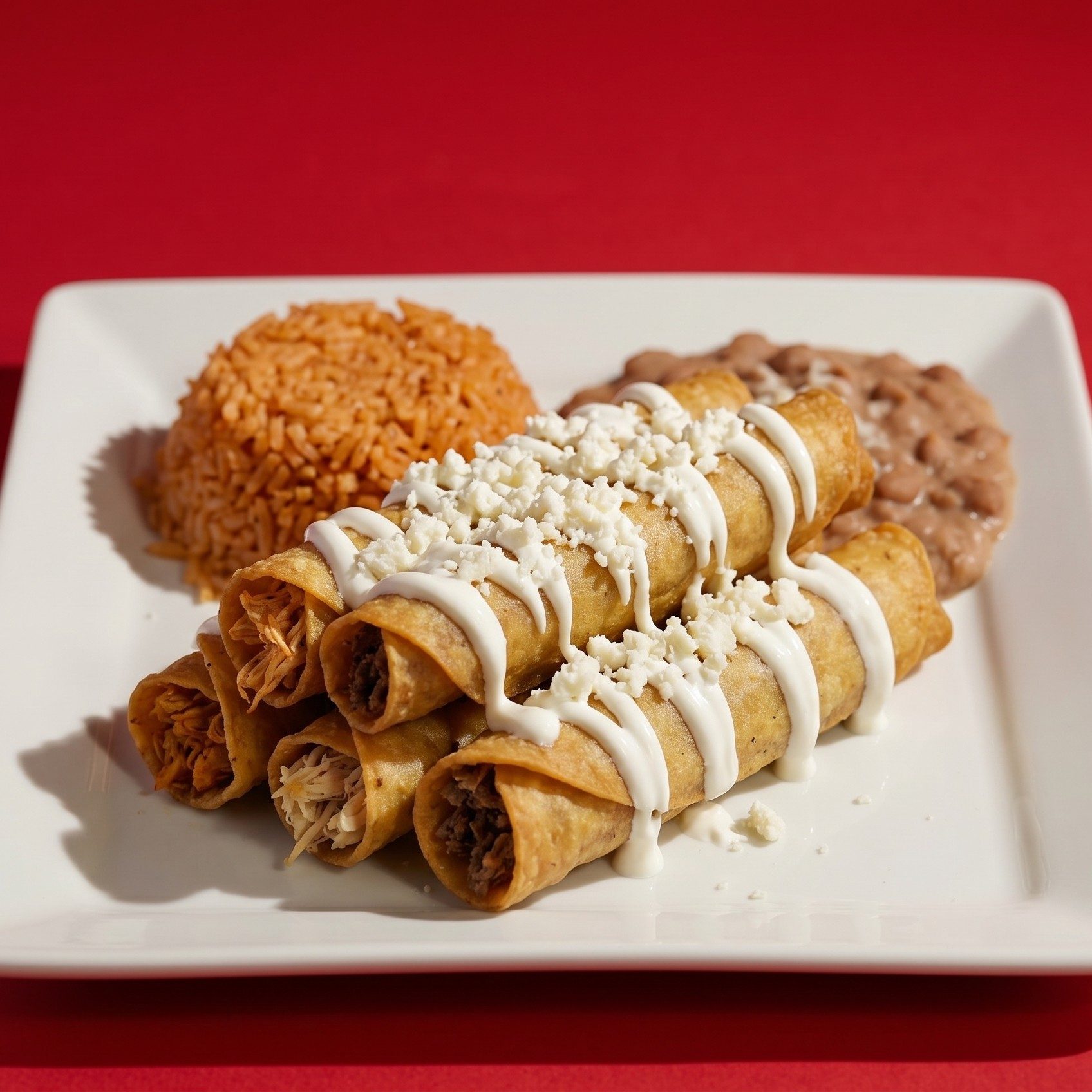 Flautas (Lunch Special).