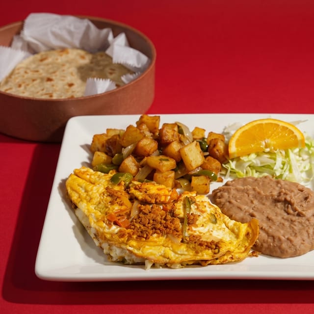 Mexican Omelette.