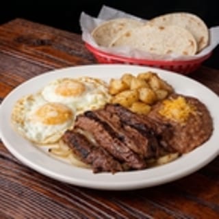 Eggs and Fajitas